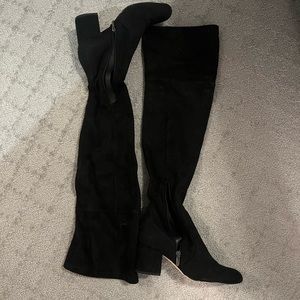 sam edelman over the knee suede boots
